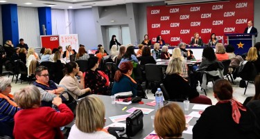 „Нашите граѓани секој ден по различни фокус групи сфаќаат што губат со власта“: Филипче за правата на граѓаните и заштита на жените