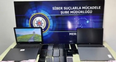 НАД 400 ЛИЦА ПРИВЕДЕНИ ВО ТУРЦИЈА - се апсеа лица поврзани со онлајн измами, нелегално коцкање и детска порнографија