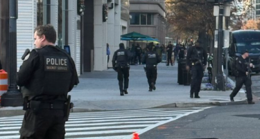 Пукотница имаше кај Белата куќа,  повредени се и припадници на Националната гарда