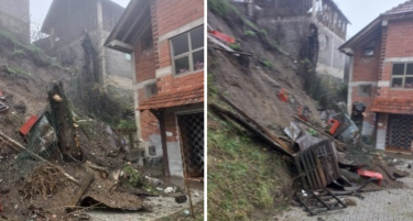 ЦУК: Загрозени се неколку куќи, се појави свлечиште во Шипковица