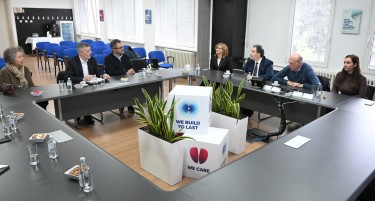 Амбасадорот на Швајцарија, Зомер, во посета на ТИТАН Усје: Размена на искуства и добри практики за циркуларната економија