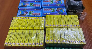 МВР ЗАПЛЕНИ НАД 4300 ПАРЧИЊА ПИРОТЕХНИКА ВО ШТИП - сопственикот е уапсен