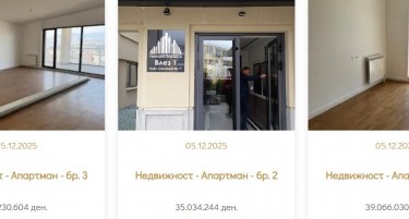 ВТОР ОБИД ЗА ПРОДАЖБА НА СТАНОВИТЕ НА ГРУЕВСКИ НА ВОДНО - цените се намалени